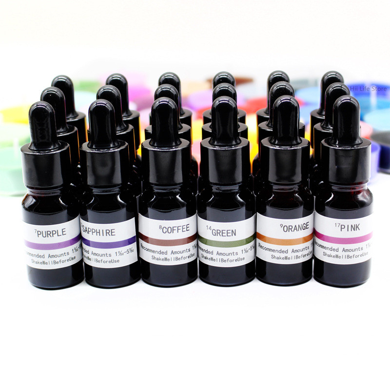 Soap Making Dye - صبغة سائلة للشموع بتركيز عالٍ 10
