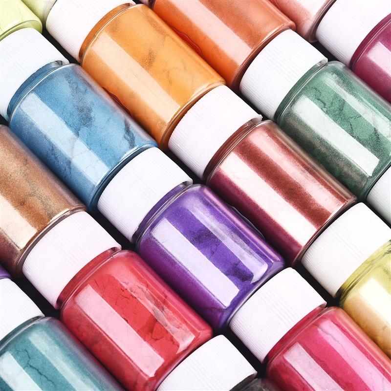 Soap Making Dye - 24 ألوان 10 جرام مرآة الطبيعية