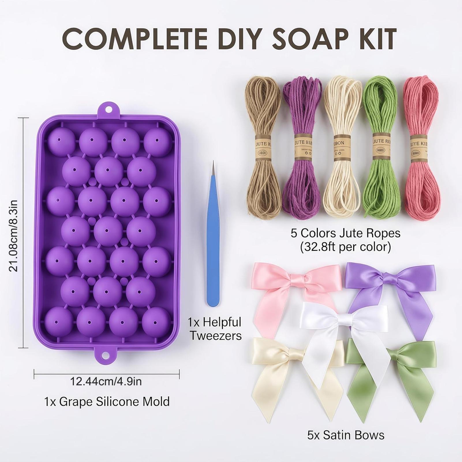 طقم صنع الصابون يدويًا، قالب ص - مراجعة Soap Making In Home وسعره