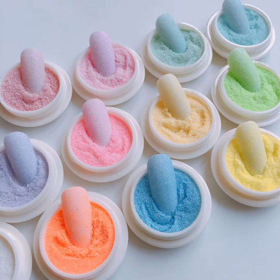 12 اللون/مجموعة مسمار مسحوق مس - مراجعة Mica Powder Colorant وسعره