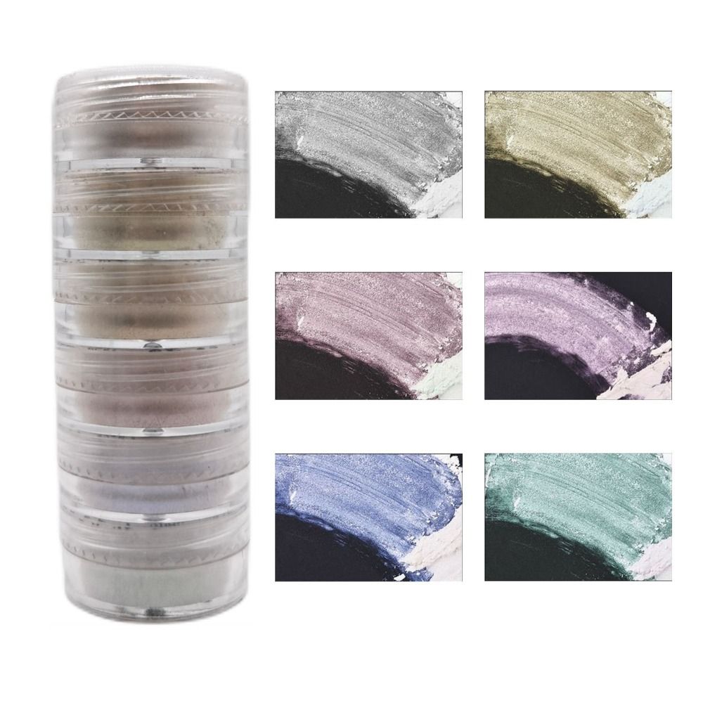 مجموعة من 6 ألوان من مسحوق الم - مراجعة Soap Making Dye وسعره