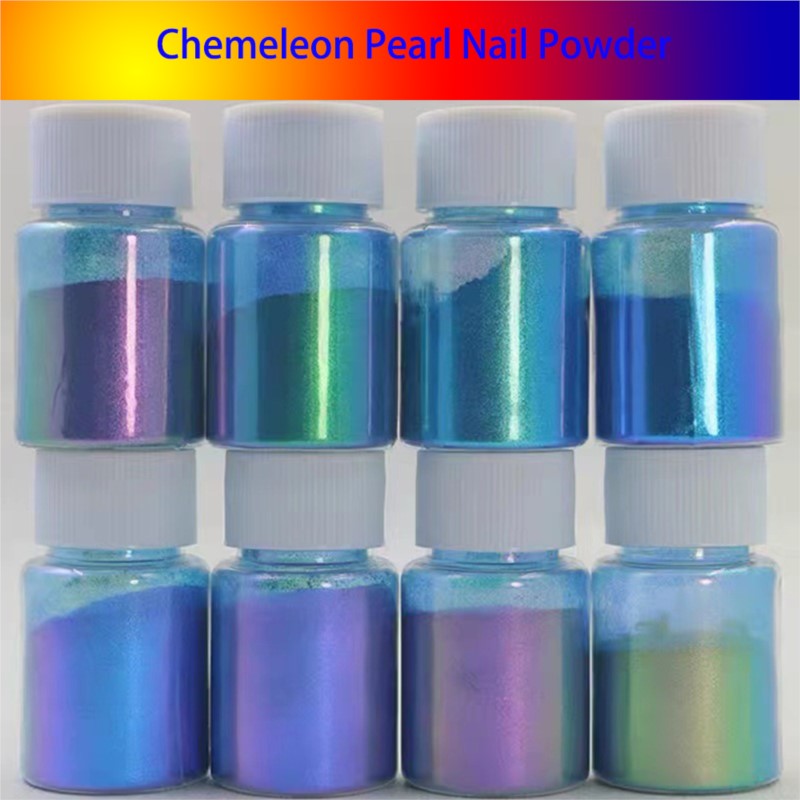 الحرباء الميكا اللؤلؤ مسمار بر - مراجعة Mica Powder Colorant وسعره
