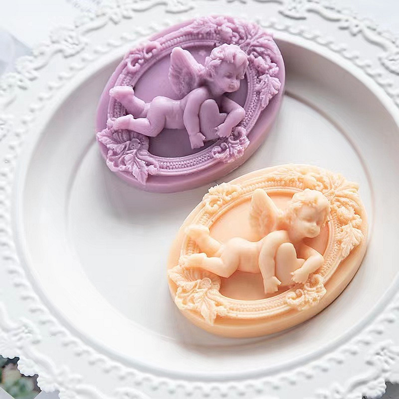 ثلاثية الأبعاد الملاك الاطفال  - مراجعة Soap Making In Home وسعره