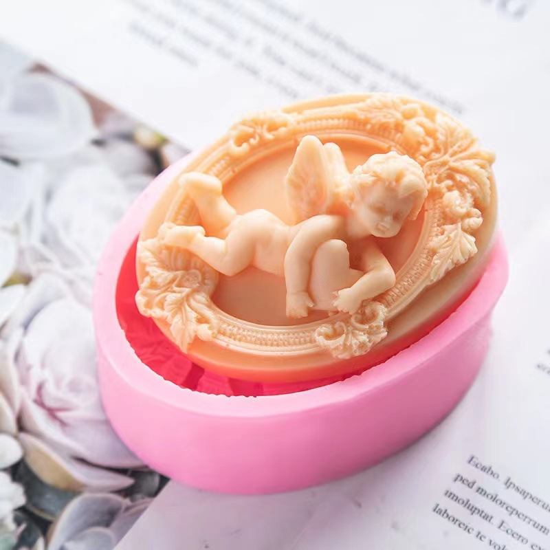 ثلاثية الأبعاد الملاك الاطفال  - مراجعة Soap Making In Home وسعره
