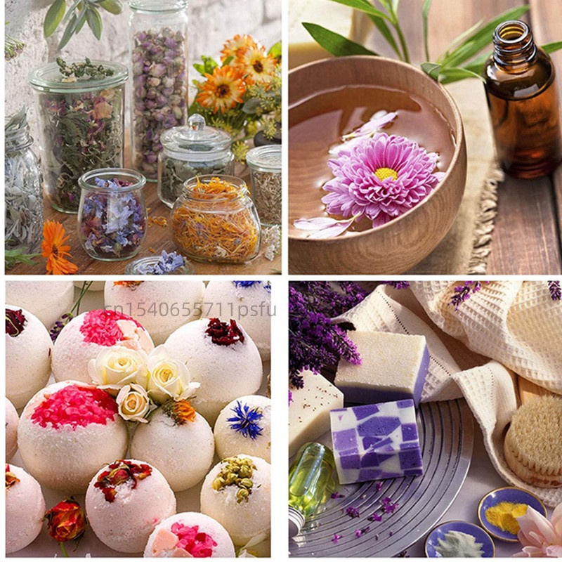 مسحوق زهرة الياسمين المجفف الن - مراجعة Soap Making In Home وسعره